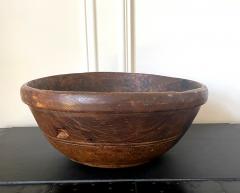 Large Antique American Burl Bowl - 2448846