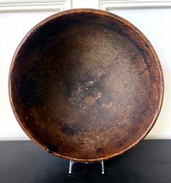 Large Antique American Burl Bowl - 2448849