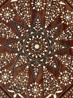 Large Antique Anglo Indian Octagonal Side traveling Table - 4083692