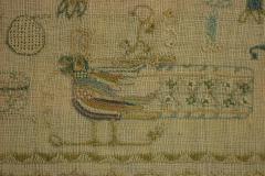 Large Antique Band Sampler c 1725 by Mary Gatehouse - 2062847