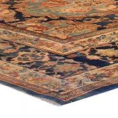 Large Antique Bidjar Botanic Handmade Wool Rug Size Adjusted  - 2465310