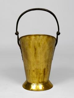 Large Antique Brass and Iron Coal Scuttle - 3439156