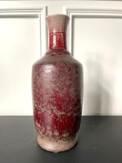 Large Antique Chinese Sang de Boeuf LangYao Red Vase - 1776616