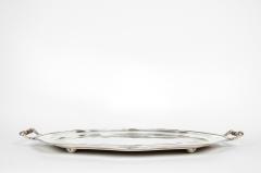 Large Antique English Plate Barware Serving Tray - 722707