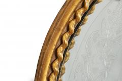 Large Antique French Louis Philippe Arched Top Giltwood Pier Mirror ca 1870 - 4503454