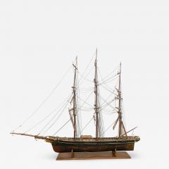 Large Antique Ship Model - 2298114