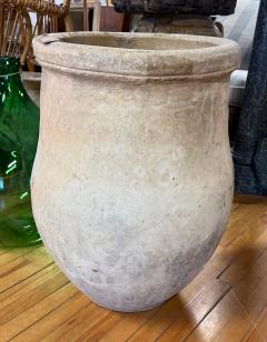 Large Antique Spanish Olive Storage Jar - 4560170