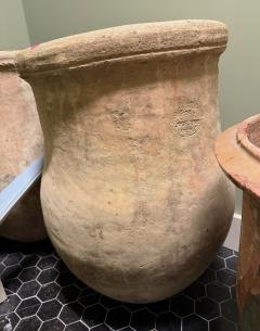 Large Antique Spanish Olive Storage Jar - 4560173