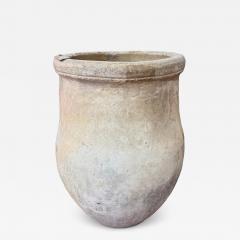 Large Antique Spanish Olive Storage Jar - 4697433
