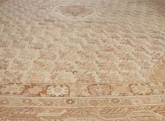 Large Antique Turkish Ghiordes Hand Knotted Wool Rug - 2464560