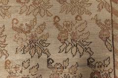 Large Antique Turkish Ghiordes Hand Knotted Wool Rug - 2464567