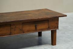 Large Antique Wabi Sabi Style Coffee Table in Oak - 4395040