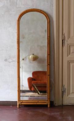 Large Arco Floor Mirror In Rush Italy 1980 - 3651042