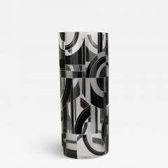 Large Art Deco Bohemian Glass Vase - 4297445