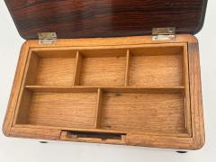 Large Art Deco Box Rosewood Veneer Oak France circa 1930 - 3036657