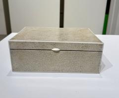 Large Art Deco Shagreen Box France 1920 s - 4449533