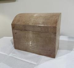 Large Art Deco Shagreen Box France1930s  - 4209983