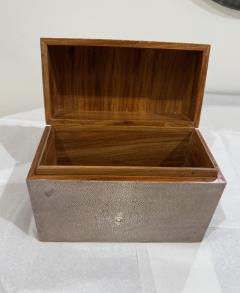 Large Art Deco Shagreen Box France1930s  - 4209984