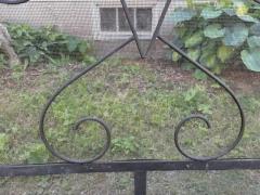 Large Arts And Crafts Wrought Iron Fireplace Screen - 4141683