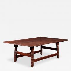 Large Arts Crafts Library Table - 4562728