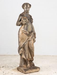 Large Autumn Goddess of the Four Seasons Garden Figure Italy Late 20th C  - 4054431