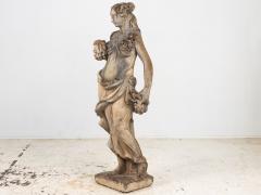 Large Autumn Goddess of the Four Seasons Garden Figure Italy Late 20th C  - 4054444