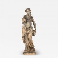 Large Autumn Goddess of the Four Seasons Garden Figure Italy Late 20th C  - 4059556