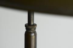 Large Bauhaus Style Table Lamp in Patinated Brass 1930s - 4468423