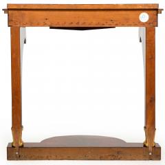Large Biedermeier Antique Mahogany Pier Mirror and Console Table ca 1820 40 - 4502393