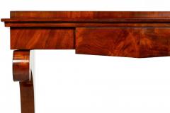 Large Biedermeier Antique Mahogany Pier Mirror and Console Table ca 1820 40 - 4502398