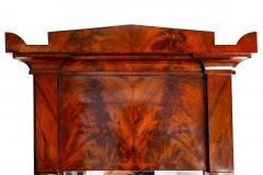 Large Biedermeier Antique Mahogany Pier Mirror and Console Table ca 1820 40 - 4502400