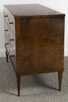 Large Biedermeier Walnut Chest Of Drawers - 2776941