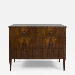 Large Biedermeier Walnut Chest Of Drawers - 2784355