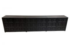 Large Black Brutalist Sideboard - 3150253