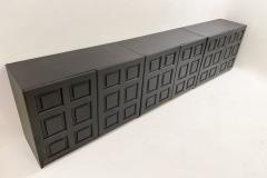 Large Black Brutalist Sideboard - 3150257