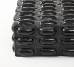 Large Black Buffalo Horn Box - 4227952