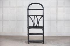 Large Black French Reeded Etagere - 2700743