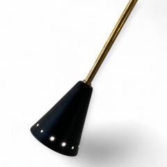 Large Black Sputnik Lamp Italy 1970s - 4386189