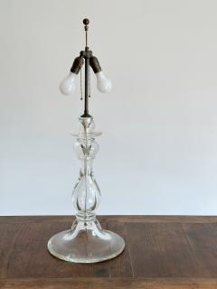 Large Blown Glass Lamp - 4195748
