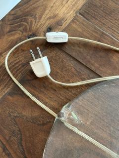 Large Blown Glass Lamp - 4195749