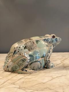 Chinese Antique Pottery Figure of a Frog - Zentner Collection