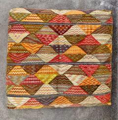 Large Bohemian Vintage Tribal Moroccan Handmade Floor Cushions Poof or Pillow - 3382120