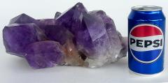Large Bolivian Amethyst Cluster Specimen Weighing 14 5 lbs  - 4214848