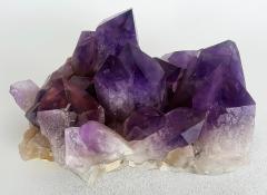 Large Bolivian Amethyst Cluster Specimen Weighing 14 5 lbs  - 4214854