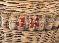 Large Bollinger Champagne Grape Harvest Basket - 4133316