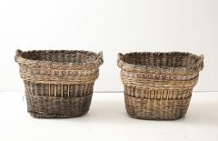 Large Bollinger Champagne Grape Harvest Basket - 4133325