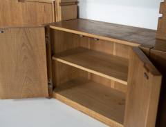 Large Bookshelf with Bench by Guiseppe Rivadossi for Officina Rivadossi Italy - 4395234