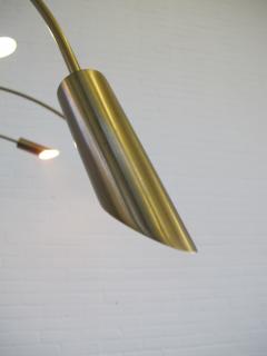 Large Brass Arc Floor Lamp Italy 1970s - 1396637