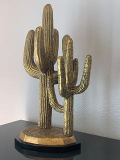 Large Brass Cactus Sculpture - 1046200