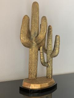 Large Brass Cactus Sculpture - 1046201